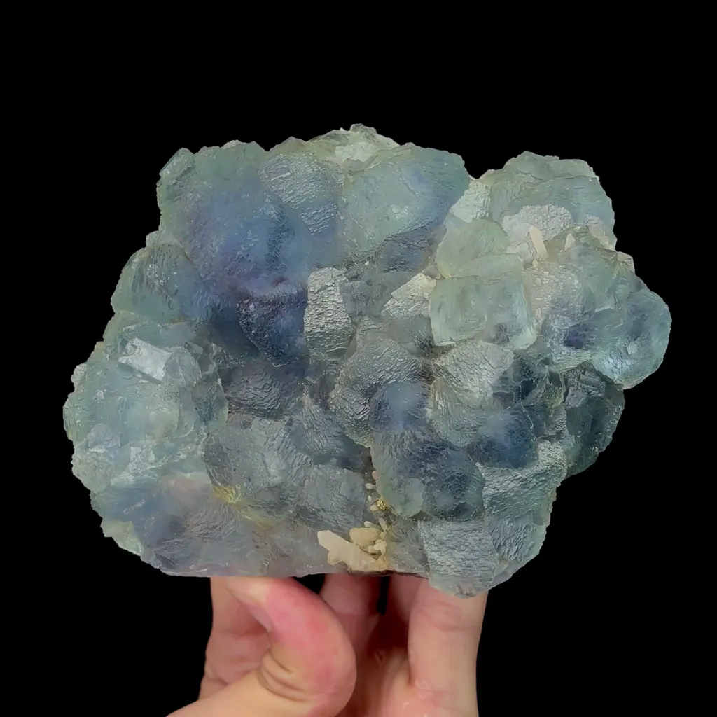Natural Blue Purple Phantom Fluorite Mineral Specimen,High Quality Specimen,FUJIAN,CHINA(141*121*39mm) - image 4