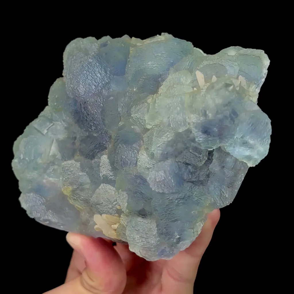 Natural Blue Purple Phantom Fluorite Mineral Specimen,High Quality Specimen,FUJIAN,CHINA(141*121*39mm) - image 2