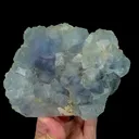 Natural Blue Purple Phantom Fluorite Mineral Specimen,High Quality Specimen,FUJIAN,CHINA(141*121*39mm) - image 1