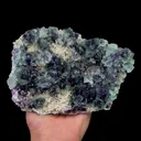 Natural Blue Purple Phantom Fluorite Mineral Specimen,High Quality Specimen,INNER MONGOLIA,CHINA(180*123*44mm) - image 3