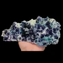 Natural Blue Purple Phantom Fluorite Mineral Specimen,High Quality Specimen,YINDU,INNER MONGOLIA,CHINA(240*120*45mm) - image 1