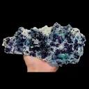 Natural Blue Purple Phantom Fluorite Mineral Specimen,High Quality Specimen,YINDU,INNER MONGOLIA,CHINA(240*120*45mm) - image 4