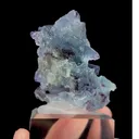 Natural Blue Purple Phantom Fluorite Mineral Specimen,High Quality Specimen,YINDU,INNER MONGOLIA,CHINA(46*27*51mm) - image 3