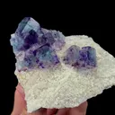 Natural Blue Purple Phantom Fluorite Mineral Specimen,High Quality Specimen,YINDU,INNER MONGOLIA,CHINA(85*98*40mm) - image 3