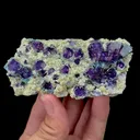Natural Blue Purple Phantom Fluorite Mineral Specimen,High Quality Specimen,YINDU,INNER MONGOLIA,CHINA(90*44*21mm) - image 4