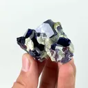Natural Blue Purple Phantom Fluorite,Cube Mineral Specimen:YINDU (55*20*40mm) - image 2