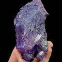 Natural Blue Purple Phantom Fluorite,Ladder Pattern Mineral Specimen:YAOGANGXIAN (105*45*55mm) - image 3