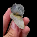Natural Blue Stepped Fluorite and Crystal Mineral Specimen,High Quality Specimen,YAO GANG XIAN,HUNAN,CHINA(44*26*33mm) - image 3