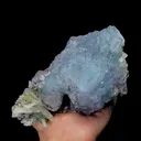 Natural Blue Stepped Fluorite Mineral Specimen,High Quality Specimen,YAO GANG XIAN,HUNAN,CHINA(138*100*80mm) - image 2