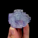 Natural Blue Stepped Phantom Fluorite Mineral Specimen,High Quality Specimen,YAO GANG XIAN,HUNAN,CHINA(96*37*40mm) - image 1