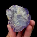 Natural Blue Stepped Phantom Fluorite Mineral Specimen,High Quality Specimen,YAO GANG XIAN,HUNAN,CHINA(96*37*40mm) - image 4