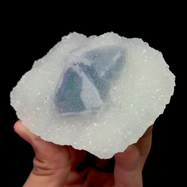 Natural Blue Sugar Fluorite,Mineral Specimen:FUJIAN,China (70*40*90mm) - image 2