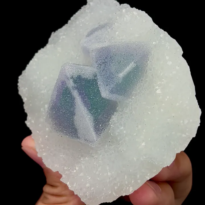 Natural Blue Sugar Fluorite,Mineral Specimen:FUJIAN,China (70*40*90mm) - image 4