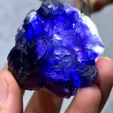 Natural Blue Tanzanite Fluorite comes from Fujian,China 45*45*30MM - image 5