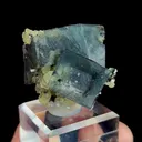 Natural Blue Transparent Cubic Fluorite, Mineral Specimen:Yaogangxian,Hunan (30*30*35MM) - image 5