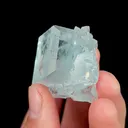 Natural Blue Transparent Cubic Fluorite, Mineral Specimen:Yaogangxian,Hunan (30*35*20MM) - image 3