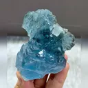 Natural Blue Transparent Fluorite comes from Yaogangxian,Hunan 60*80*35MM - image 1