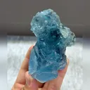Natural Blue Transparent Fluorite comes from Yaogangxian,Hunan 60*80*35MM - image 3