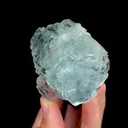 Natural Blue Transparent Fluorite, Mineral Specimen:Yaogangxian,Hunan (55*75*40MM) - image 4