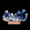 Natural Blueberry Fluorite and Candle Crystal Mineral Specimen,High Quality Specimen,INNER MONGOLIA,CHINA(200*20*100mm) - image 4