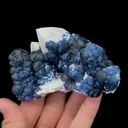 Natural Blueberry Fluorite and Quartz Mineral Specimen,High Quality Specimen,INNER MONGOLIA,CHINA(100*75*60mm) - image 2