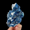 Natural Blueberry Fluorite and Quartz, Mineral Specimen:Inner Mongolia,China (95*110*70MM) - image 2