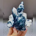 Natural Blueberry Fluorite comes from Inner Mongolia,China 110*85*100MM - image 4