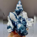 Natural Blueberry Fluorite comes from Inner Mongolia,China 110*85*100MM - image 1