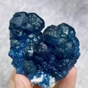 Natural Blueberry Fluorite comes from Inner Mongolia,China 70*45*60MM - image 3