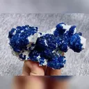Natural Blueberry Fluorite comes from Inner Mongolia,China 95*60*50MM - image 6