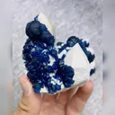 Natural blueberry Fluorite, mineral specimen: Inner Mongolia (70*65*60mm) - image 4