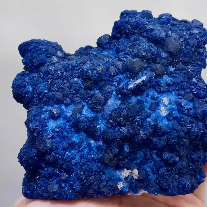 Natural Blueberry Fluorite, Mineral Specimen: Inner Mongolia,China (100*95*60MM) - image 5
