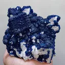 Natural Blueberry Fluorite, Mineral Specimen: Inner Mongolia,China (100*95*60MM) - image 6