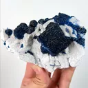 Natural Blueberry Fluorite, Mineral Specimen: Inner Mongolia,China (120*85*40MM) - image 3