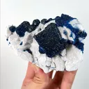 Natural Blueberry Fluorite, Mineral Specimen: Inner Mongolia,China (120*85*40MM) - image 4