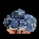 Natural Blueberry Fluorite, Mineral Specimen: Inner Mongolia,China （130*90*50MM） - image 2
