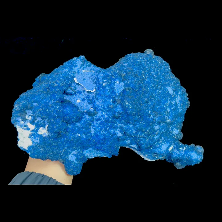 Natural Blueberry Fluorite, Mineral Specimen: Inner Mongolia,China (250*150*100MM) - image 3