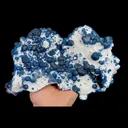Natural Blueberry Fluorite, Mineral Specimen: Inner Mongolia,China (250*150*100MM) - image 1