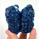 Natural Blueberry Fluorite, Mineral Specimen: Inner Mongolia,China (60*65*35MM) - image 3