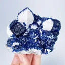 Natural Blueberry Fluorite,Mineral Specimen: Inner Mongolia,China (85*65*55MM) - image 5