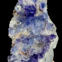 Natural Blue/Purple Fluorite,Cube Mineral Specimen:GUIZHOU (150**60*75mm) - image 2