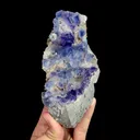 Natural Blue/Purple Fluorite,Cube Mineral Specimen:GUIZHOU (150**60*75mm) - image 1