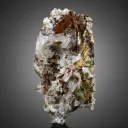 Natural Brookite Cluster with Chlorite Quartz on Matrix from Pakistan - image 3