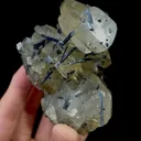Natural Calcite and Bismuthinite Mineral Specimen,High Quality Specimen,FUJIAN,CHINA(95*70*70mm) - image 3