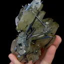 Natural Calcite and Bismuthinite Mineral Specimen,High Quality Specimen,FUJIAN,CHINA(95*70*70mm) - image 5