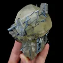 Natural Calcite and Bismuthinite Mineral Specimen,High Quality Specimen,FUJIAN,CHINA(95*70*70mm) - image 2