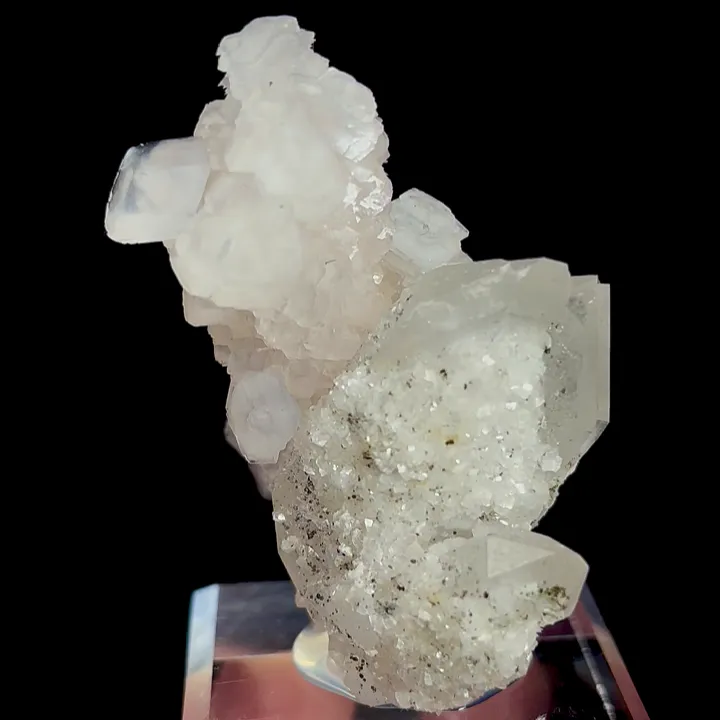 Natural Calcite and Clear Quartz, Mineral Specimen:Fujian,China (40*55*35MM) - image 4