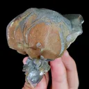 Natural Calcite and Colored Pyrite, Mineral Specimen:Daye,Hubei (75*55*65MM) - image 5