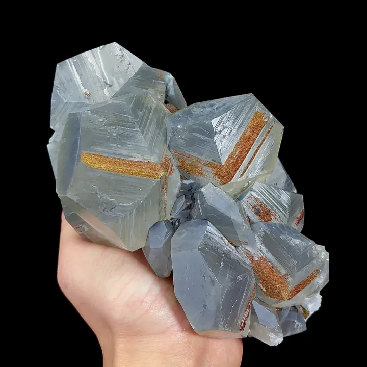 Natural Calcite and Colored Pyrite, Mineral Specimen:Fujian,China (170*125*100MM) image