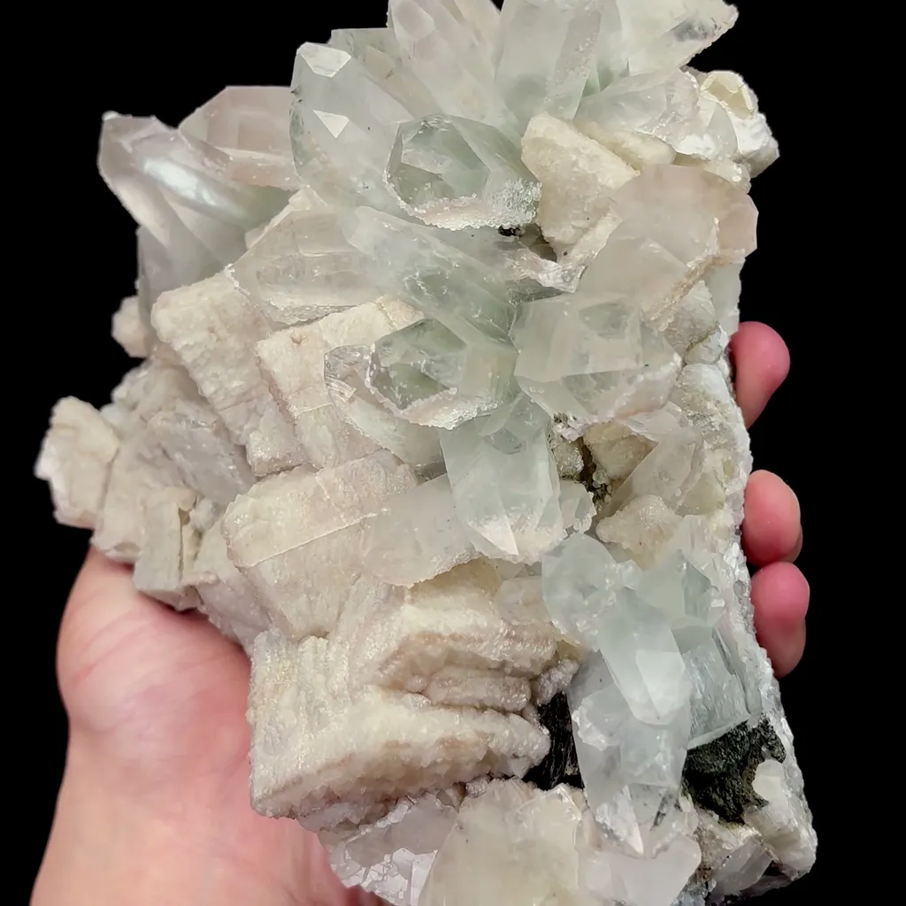 Natural Calcite and Crystal Cluster Mineral Specimen,High Quality Specimen,DAYE,HUBEI,CHINA(180*160*84mm) - image 2